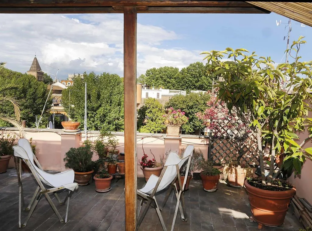 Trastevere Split Level Terrace Apartment - Top Collection Řím